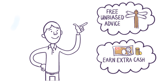 Earn extra cash with our free unbiased advice