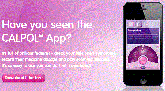 Look after your baby with free Calpol App
