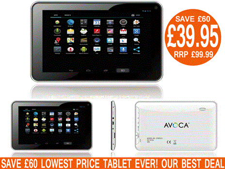 Best deal on Android tablets