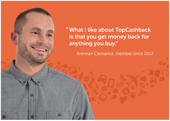 Save on shopping with Topcashback